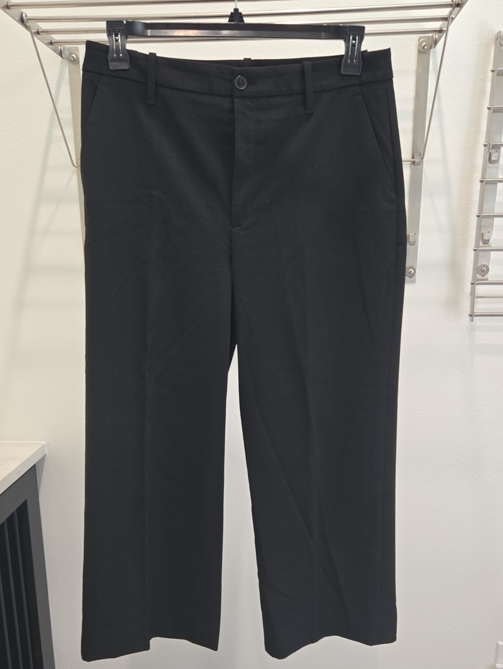 Banana Republic Black Women's Pants with Button Waist